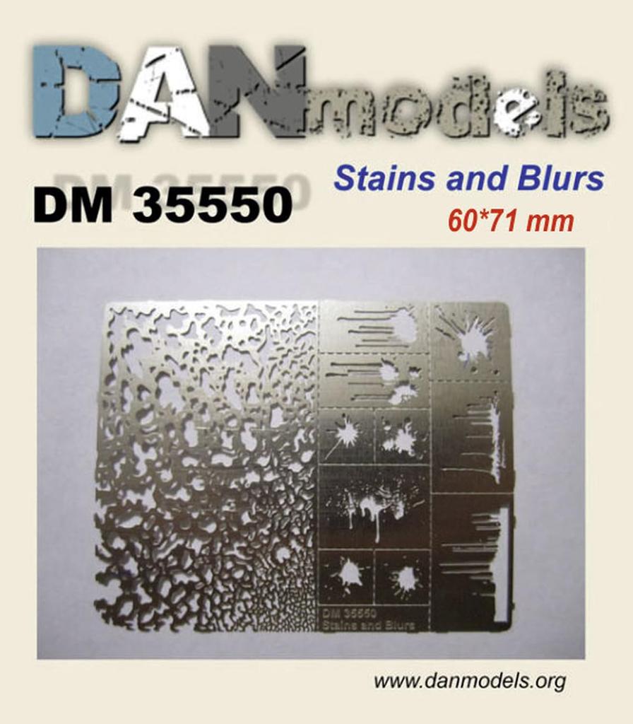 Dan Models Weathering Raindrop Etching Stencil Hobby Painting Tools DAN35550 1/35 (Small)