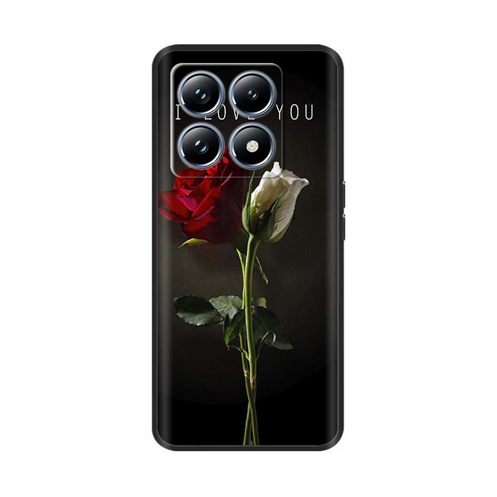 Чехол для Xiaomi 14T Pro Силиконовый Мягкий ТПУ Задние Чехлы для Телефона Для Xiaomi 14T Mi14T Чехол Fundas Mi 14T Pro Чехол Защитный Бампер