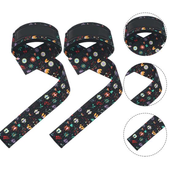 1 пара кистевых лямок для подъема веса для мужчин и женщин, противоскользящие, для тяжелой атлетики, бодибилдинга, пауэрлифтинга, силовых тренировок, подтягиваний, штанги, становой тяги, кистевые лямки