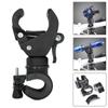 Bicycle Led Flashlight Mount Clamp Holder Universal 360 Degree Rotating Bike Handlebar Headlight Torch Clips Cycling Accessories