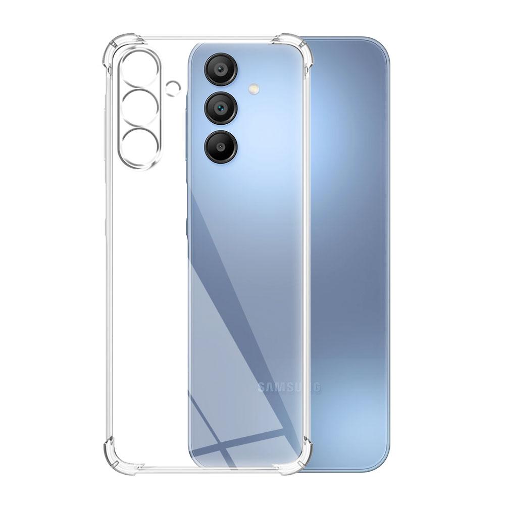 Для Samsung Galaxy A15 4G 5G A155F A156B Чехол Прозрачный Ударопрочный Силиконовый Мягкий Чехол для Телефона Для Samsung A15 A 15 Защита Задней Крышки