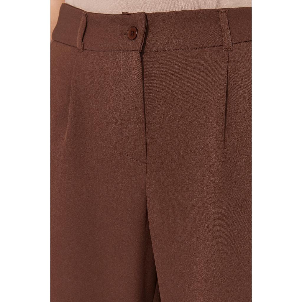 Black Wide Leg Woven Trousers Twoaw21pl0076