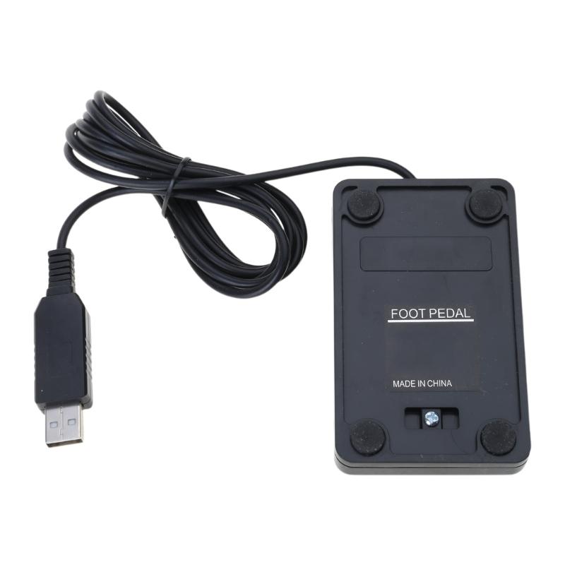 Высокочувствительный USB-переключатель-педаль USB-педаль с настраиваемым управлением для редактирования видео и игр