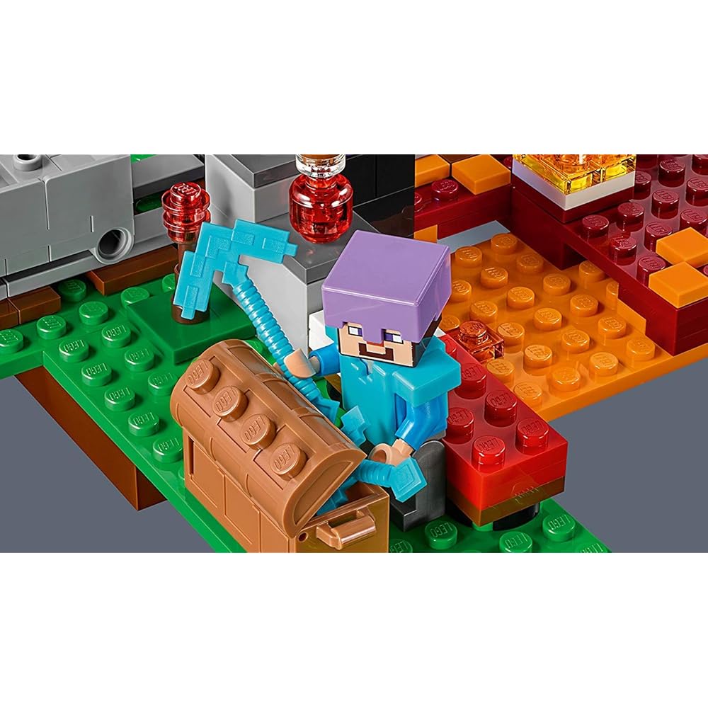 LEGO Minecraft Dark Portal Set 21143 with Figures and Accessories Building Toy
