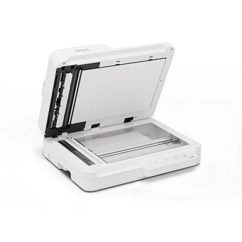 Высокоскоростной планшетный сканер Epson DS-1730 формата A4 с автоподатчиком и двусторонней цветной печатью, штекер CN (адаптер в комплекте)