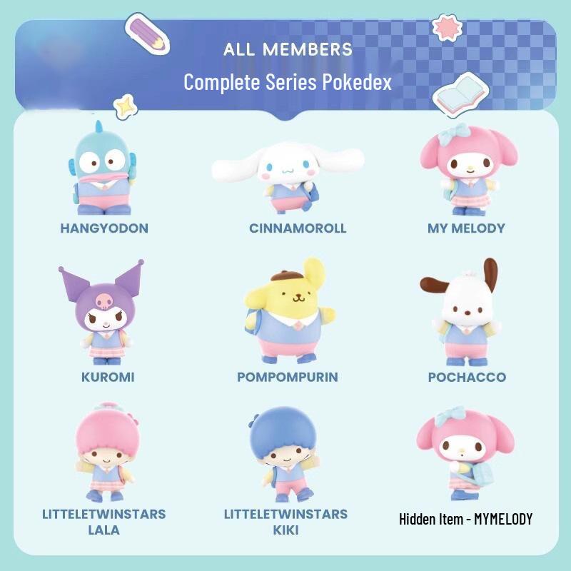 Серия «Романтическая свадьба семьи Sanrio» Милая кукла-фигурка Украшение