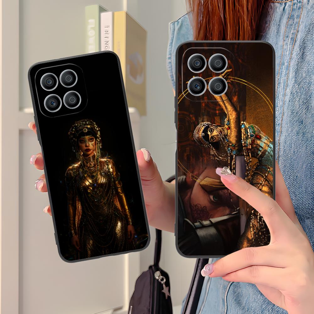 Чехол для мобильного телефона Jibaro Siren для Honor 90 80 70 60 50 30 20 10 9 8 7 Pro S SE Lite 5G Цветной печатный чехол для мобильных телефонов