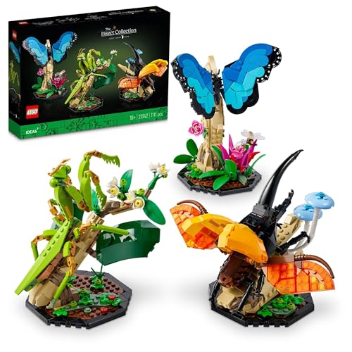 Игрушка LEGO Коллекция Насекомых, Идеи, Подарок на День Рождения, Строительные Блоки, День Матери, День Отца, Мужчины, Женщины, Животные, Существа, Стильный Декор Интерьера,