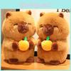 Capybara Plush Toy With Super Soft Short Plush For Kids And Birthday Gifts