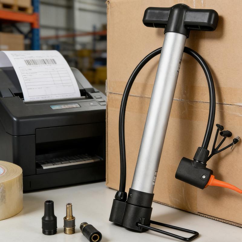 Multifunctional Bicycle Pump Portable Household High-pressure Inflation Pump Household Ball Inflator Pump Inflatable Accessories