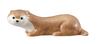 Decor Corporation KAWAUSO CAFE Otter Chopstick Rest Latte Size Approx. W6.7 D2.5 H2.3 KW-92516