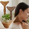 Sandalwood Meridians Massage Comb Copper/Horn Balls Lymphatic Drainage Massager  Breast Massage