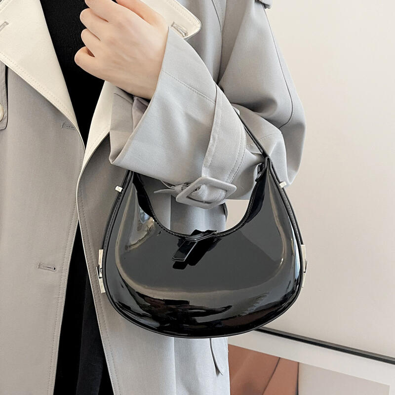 New Shoulder Bags for Women Fashion Female PU Leather Underarm Bags Versatile Ladies Hobo Bags Small Fashion Handbags