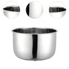 Rice Cooker Inner Container Liner Multiuse Portable Stainless Steel Pot Kithcen Tool