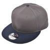 Кепка с плоским козырьком Snapback Кепка с плоским козырьком Snapback Cap NE400 Бейсболка Free Charcoal x Dark Navy [New Era] Мужская Женская 07. [Элемент]