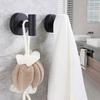2шт настенные крючки для полотенец крючки на присосках прочные несущие простые в установке вешалки для халатов крючки для хранения