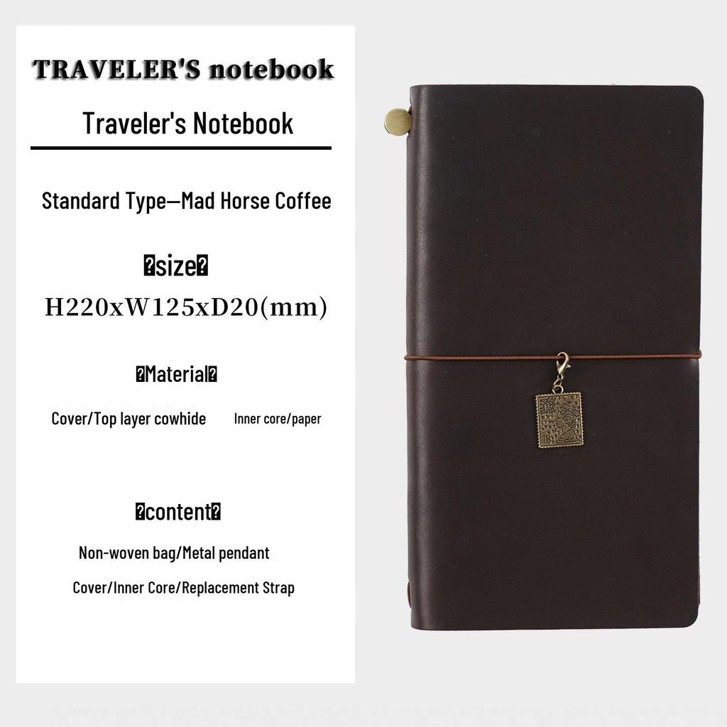 Дневник путешествий по Теннесси: Блокнот ручной работы из винтажной коровьей кожи