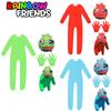 Костюм для косплея Roblox Rainbow Friends, комбинезон, маска, костюм для детской вечеринки, наряд