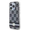 Dkny Dkhmp14Xhcptsk Iphone 14 Pro Max6.7 Czarny/Black Hardcase Iml Checkered Mono Pattern & Printed Stripes Magsafe
