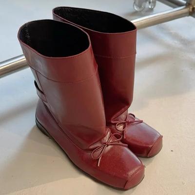 Мода НОВЫЕ Женские Ботильоны на Платформе Модные Женские Ботильоны на Толстой Подошве с Круглым Носком Короткие Ботинки Зимние Мотоциклетные Ботинки Ботильоны 2024