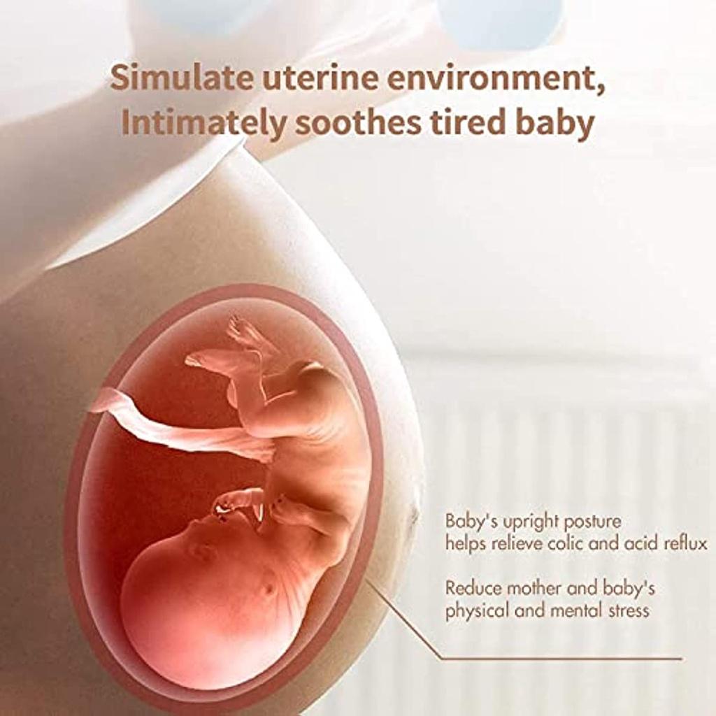 Держатель-тоут Эргономичный Легко надевается Мягкая легкая дышащая сетка Идеально подходит для новорожденных весом до 18 кг Длина 5 м С сумкой для переноски