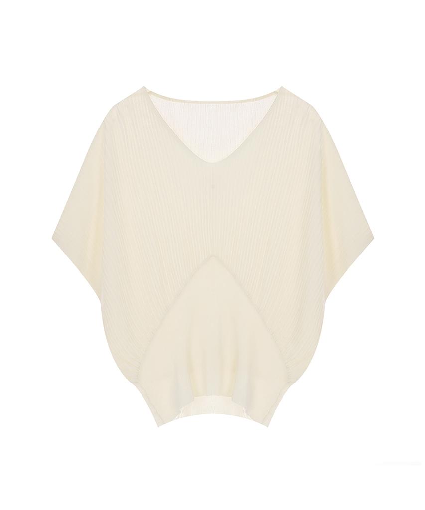 PAIGEFLYNN Ribbed Dolman Fit V-Neck Knit_P6Bkn020C