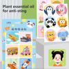 180Pcs/Set Mosquito Sticker Long Lasting Effective Safety Easy To Apply Self-adhesive Anti-Mosquito No Odor Cartoon Plant Essential Oil