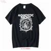 Горячая Винтажная Черная Короткая Футболка Группы Agnostic Front Полный Размер S4XL Винтажный Универсальный Повседневный Топ Для Ежедневной Носки Мода