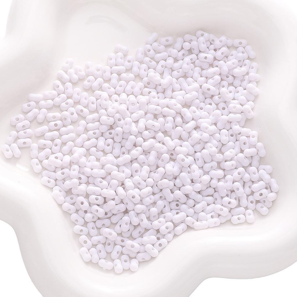 Бусины ручной работы 3x6 мм акриловые однотонные прозрачные арахисовые бусины свободные бусины ручная нить бусины аксессуары для самостоятельного изготовления ювелирные изделия брелок браслет