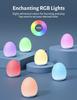 Night Light for Kids, Baby Night Light with 7 Colors Changing Mode Nursery Night Light BPA Free,Rechargeable  Touch Control