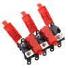 Car Distribution Block 1 in 4 out 4-way Fuse Holder 200A  Multi-pole Fuse Block