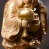 Hanro Art Sculpture Buddha Statue, Daikokuten, One of the Seven Lucky Gods, Brings Good Fortune (6cm High X 3.5cm Wide X 3cm Deep), Promotes Business