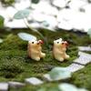 2шт фигурка ежа мини декор из смолы суккулентные растения пейзажные украшения