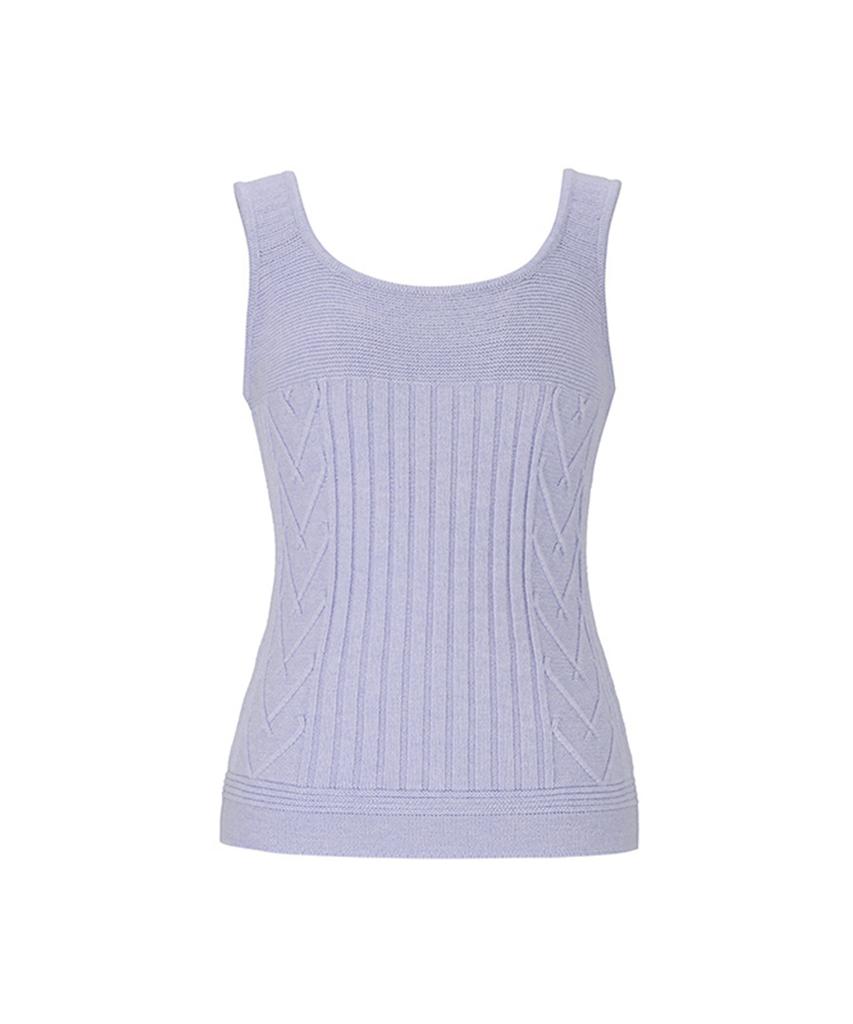 SOUP Cable Sleeveless Top (Oy3Skca)
