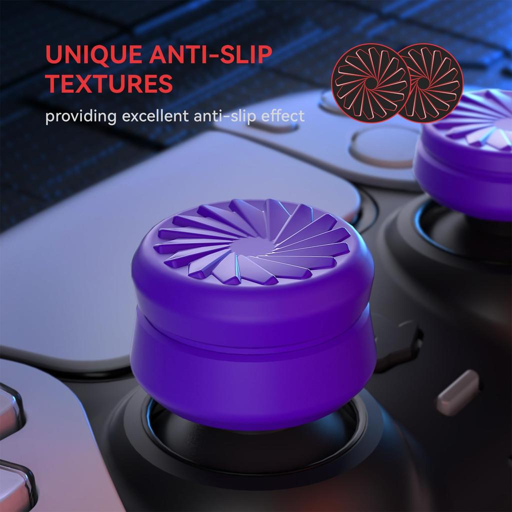 PlayVital Thumb Cushion Cap Cover Thumb Grip для PS5 PS4 Thumb Stick Grip Cover для Xbox Core Xbox One Elite Series 2 Wireless Thumb Grip Cap для