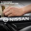 Заглушка-наполнитель зазора сиденья автомобиля из углеродного волокна Для Nissan Qashqai X-Trail T32 Juke Tiida Leaf 350Z Rogue Murano Логотип Nismo