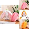 Очаровательная плюшевая игрушка-зайчик-фрукт-трансформер