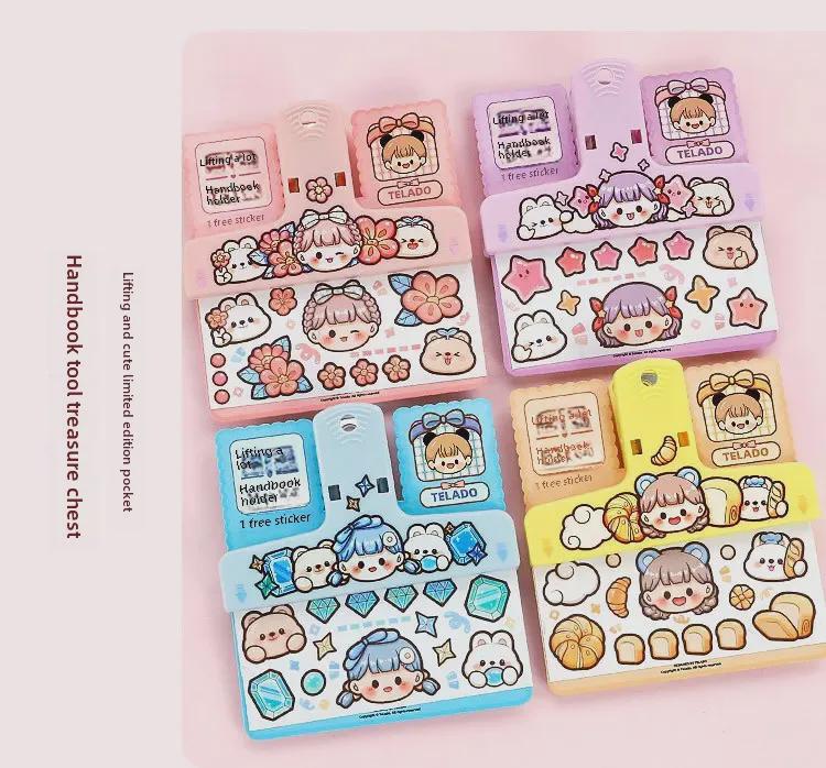 Сундук с сокровищами Тирадо: Подарочный набор из блокнота с наклейками, канцелярскими принадлежностями и глухой коробкой.