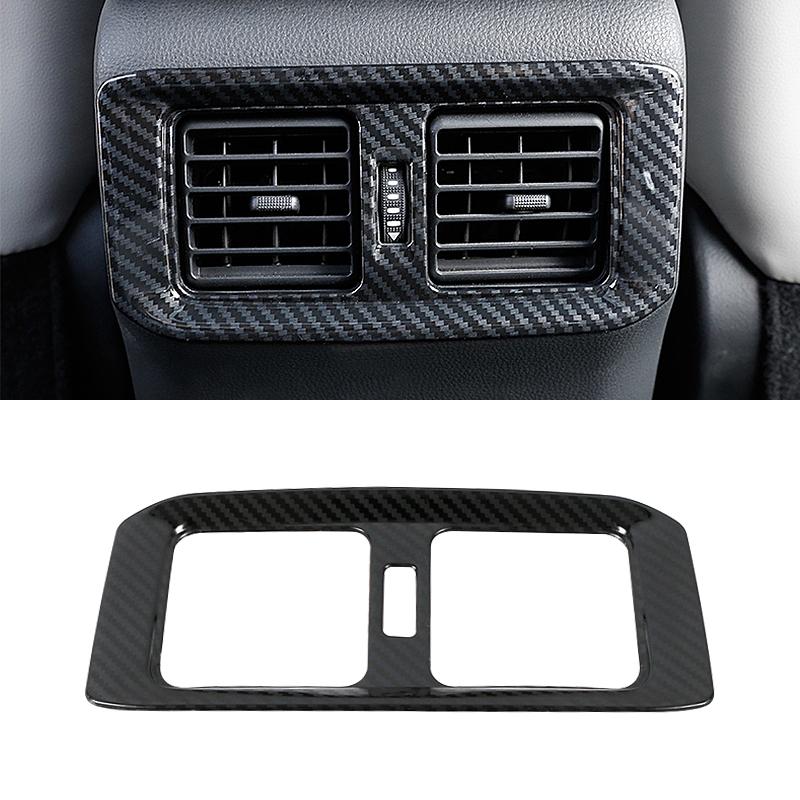 Автомобильные аксессуары для Toyota RAV4 XA50-2022 2023 гибридная задняя крышка из нержавеющей стали для кондиционера