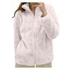 Womens Fleece Zip Up Jacket Light Fall Jackets Winter Plus Size Jackets