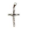 Christian Cross Silver 925 Pendant Pendant Top for Women and Men