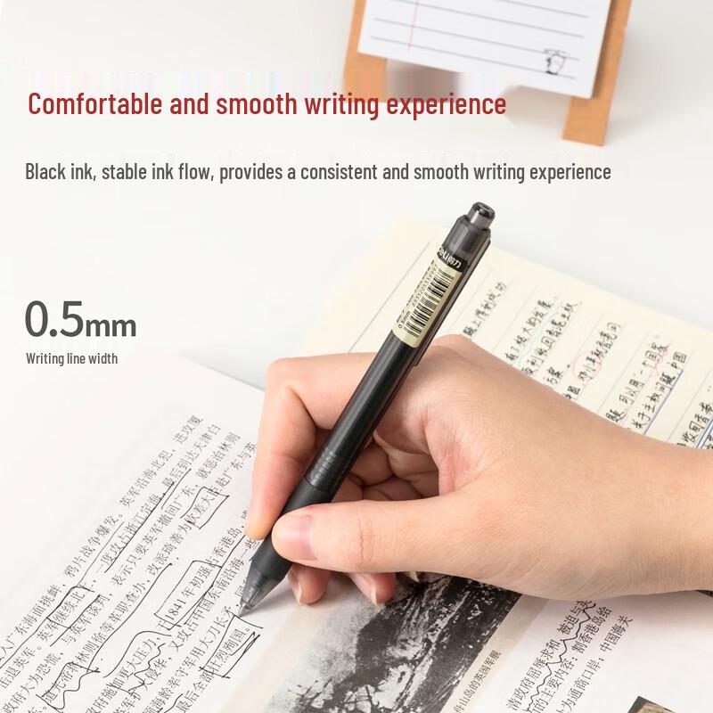 Deli A109 Quick-Dry Retractable Gel Pen