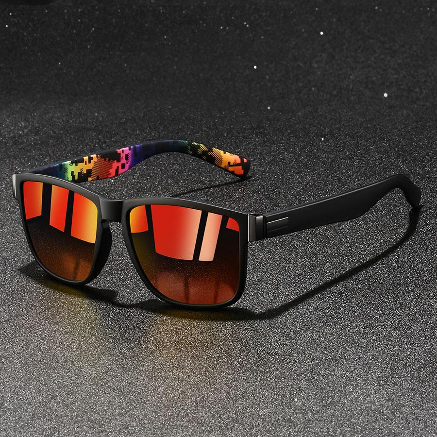 Fashion Vintage Square Pattern Sunglasses Men Women Driving Luxury Brand Designer Sun Glasses Man Driver's Eyewear UV400 Eyewea