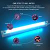 UVC Quartz Ultraviolet Lamp 220V 110V 6W 8W T5 Tube Bulb UV Light Sterilizer Germicidal Lamp Disinfection Deodor For Hospital