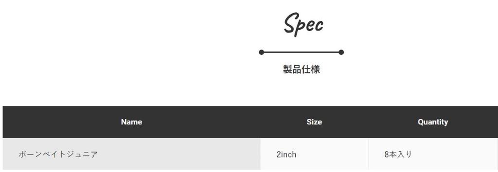 Jackson Soft Lure Mixture Bone Bait Jr 2 Inches GRA (5448)