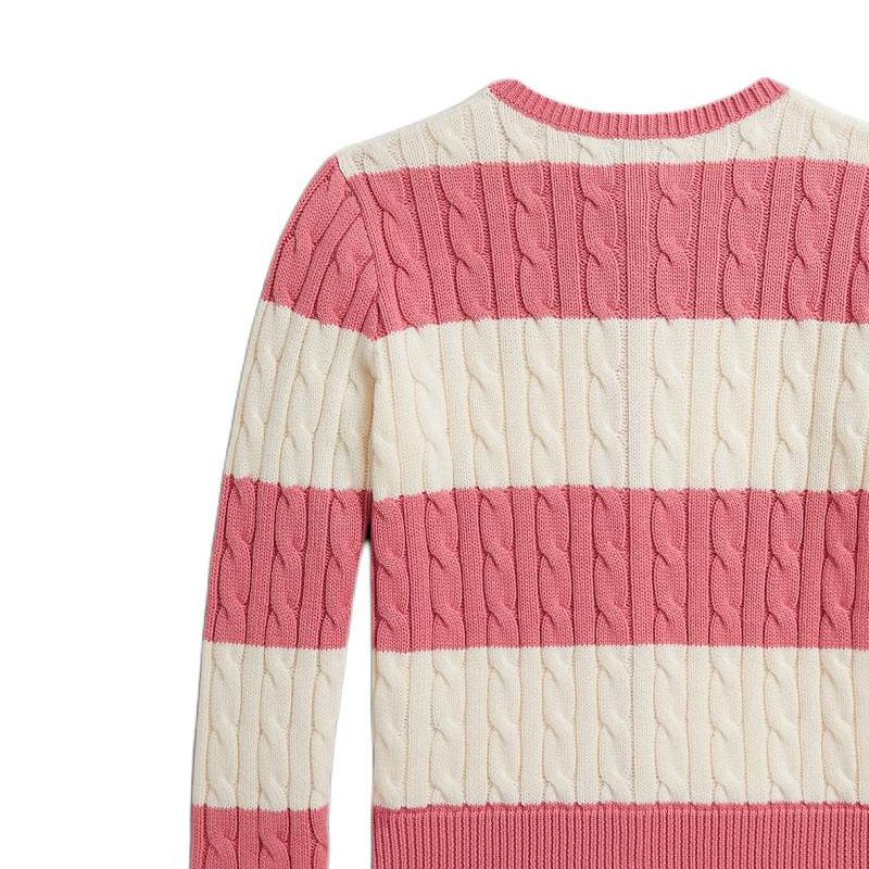 Кардиган в полоску с косами Polo Ralph Lauren Детские свитеры CWPOSWEG6820613-650