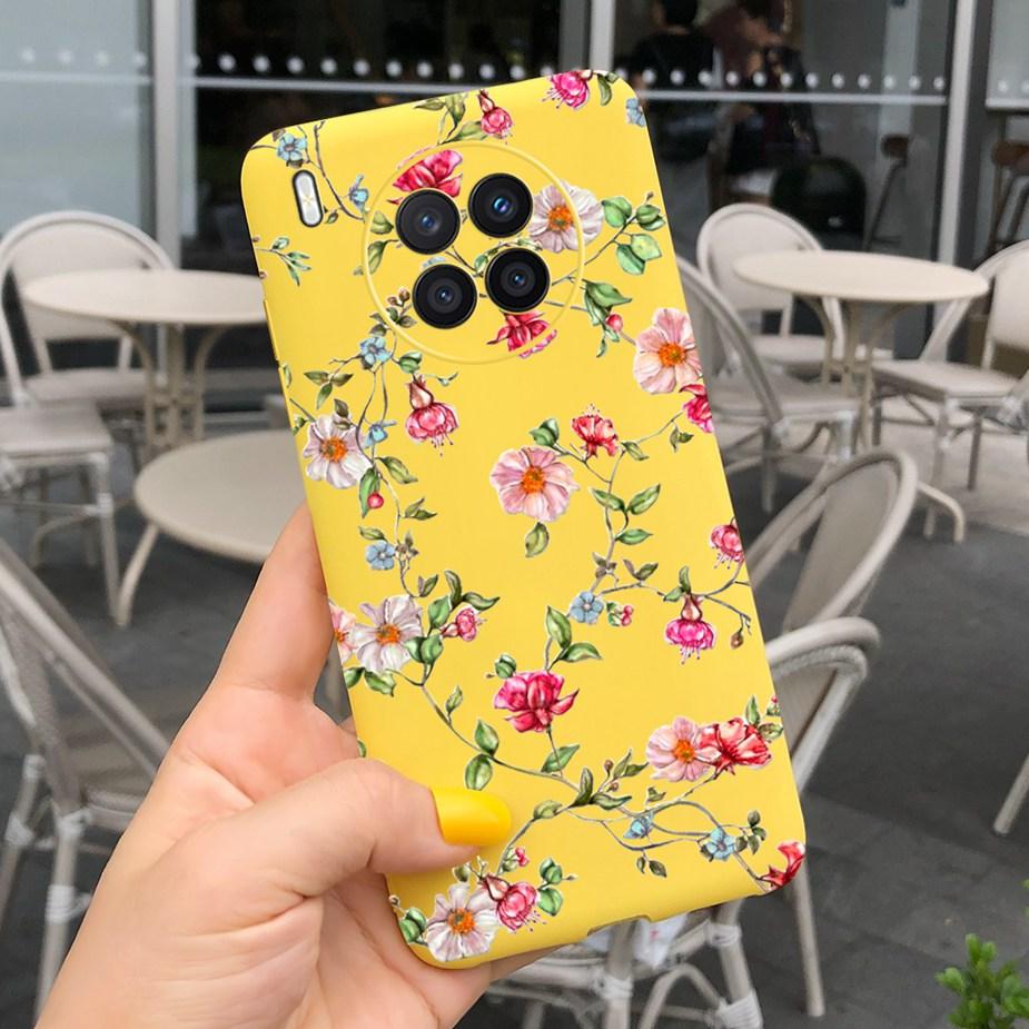 Stylish Silicone Case For Honor 50 Lite Case Soft Slim Phone Back Cover For Huawei Honor50 Lite Cases Honor 50Lite Coques Fundas