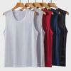 Men's Slim Fit Ice Silk Mesh Vest - Breathable, Cool, Summer Fitness Tank Top