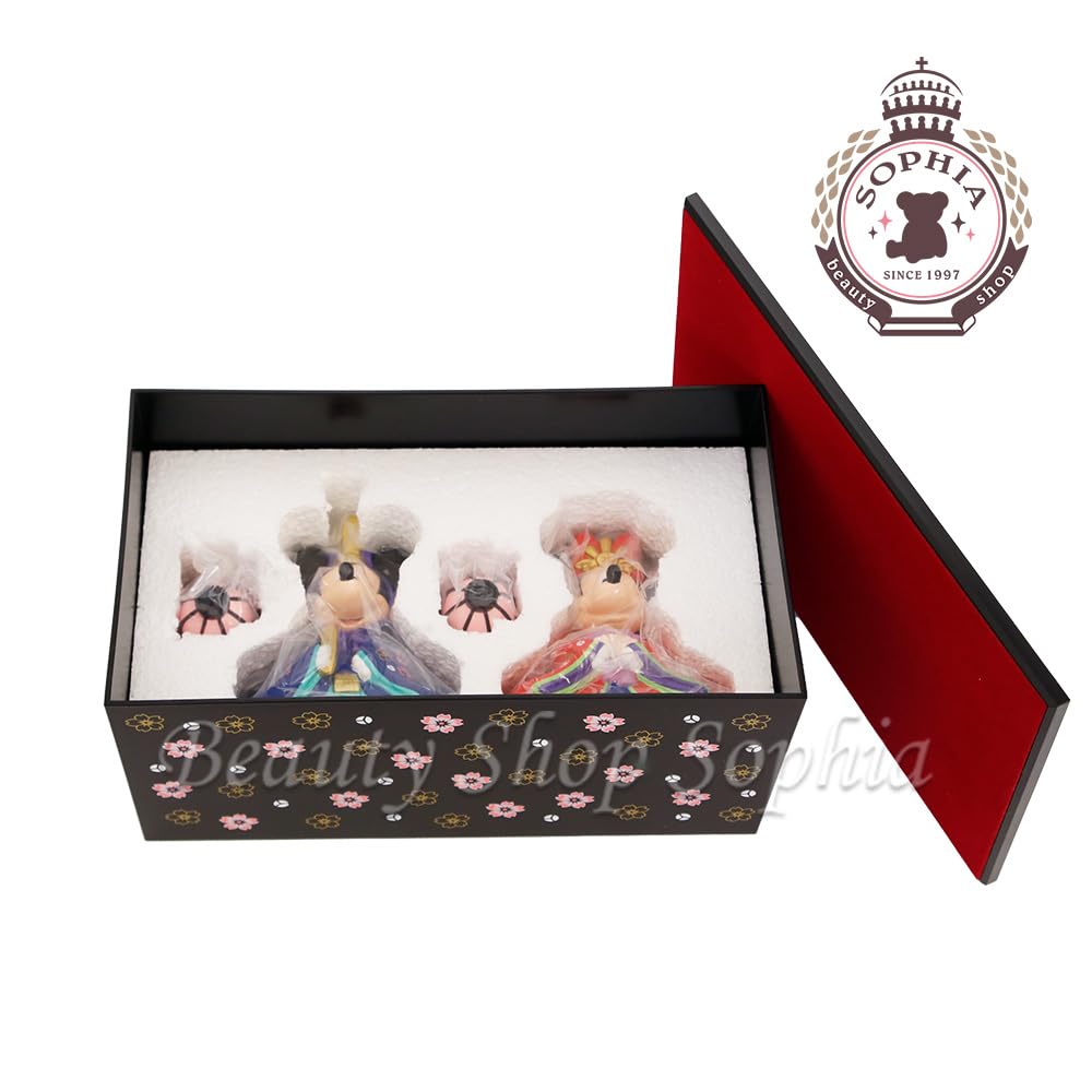Mickey Minnie Hina Dolls with 2024 Collection Disney Resort Hinamatsuri Hina Hina Hina Disney Souvenir & Stand, [Tokyo Exclusive] (Girl's Day), Dolls,