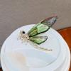 Green Violet 2 Color Niche Design Senior Sense Dragonfly Brooch Light Luxury Suit Pin Personality Corsage Accessories
